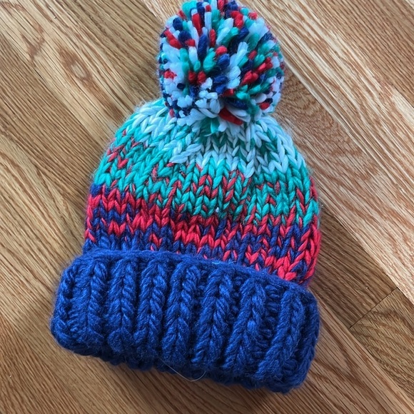 Free People Tide Stripe Knit Pom Beanie New main image 16